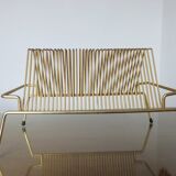 Range vinyl 50-60 years gold metal