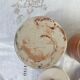 Set of 3 artisanal ceramic boxes signed Oupi Kiri vintage 50s