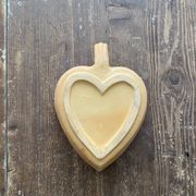 Terracotta mould, heart