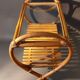 Table basse rotin et bambou Vintage.