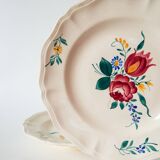 Paire de compotiers Digoin Sarreguemines modèle "Yann", 1940