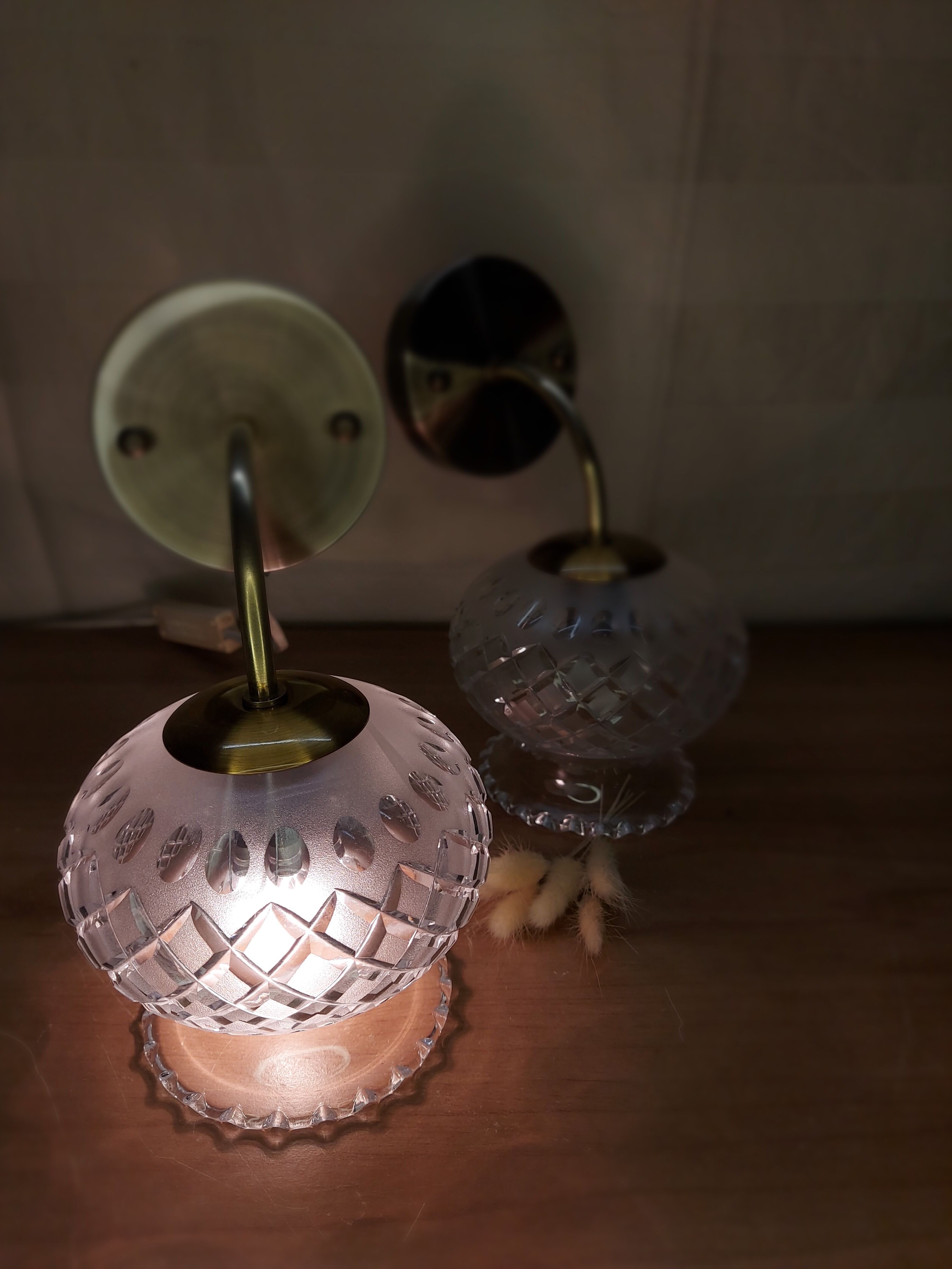 Pair of ArtDéco wall lamps