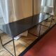 Black metal coffee table AM.PM model Romy