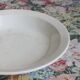 Deep white earthenware salad bowl from Gien