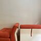 Amanta armchair by Mario Bellini in orange