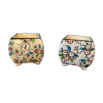 Longwy pot covers duo