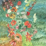 Floral arrangement painting