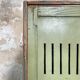 5-door cloakroom in patinated wood