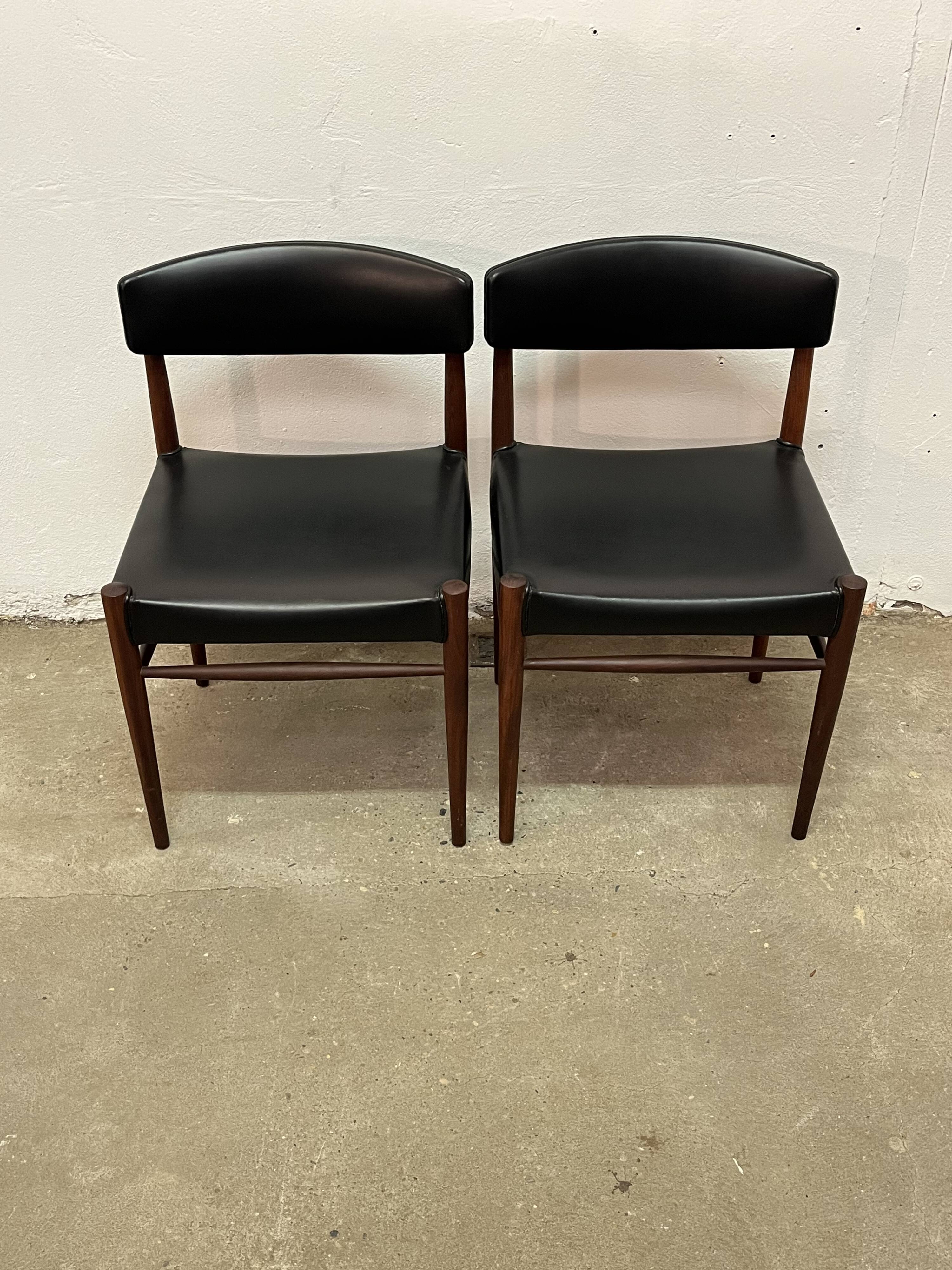 Paire de chaises style scandinave
