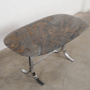 Table danoise en pierre, années 1980