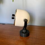 Pair of Hoffmeister cream and black spotlights 1960/1970