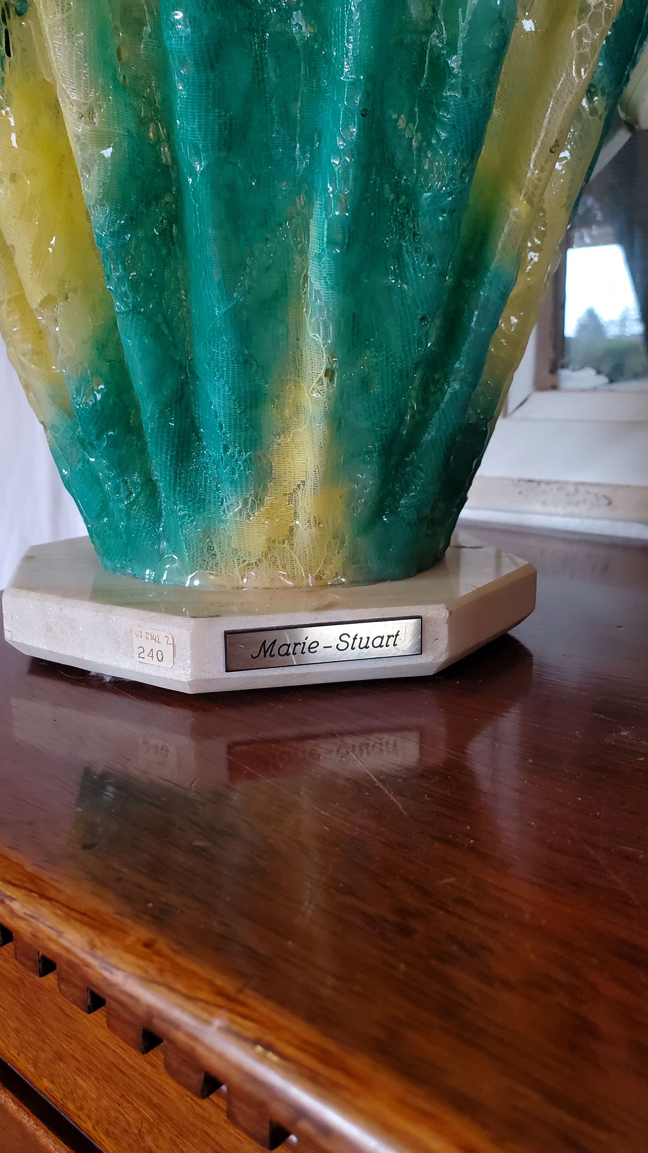 Lace lamp "Marie Stuart" XXth