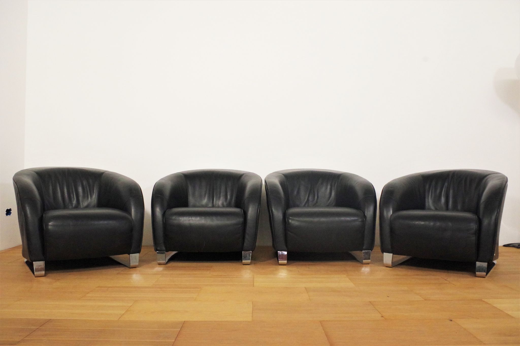 Fauteuils Liz de Natuzzi, années 2000, ensemble de 4