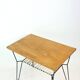 Coffee Table With Metal Base, Czechoslovakia 1960s
