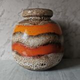 Vase ball fat lava Sheurich 284-19