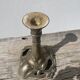 Art Nouveau silver-plated candlestick