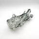 Large Murano Vase Smoked Glass Sculptural 31.5cm 3.1kg