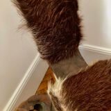 Brutalist tripod chair