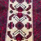 Vintage persian carpet belutch 97x187 cm