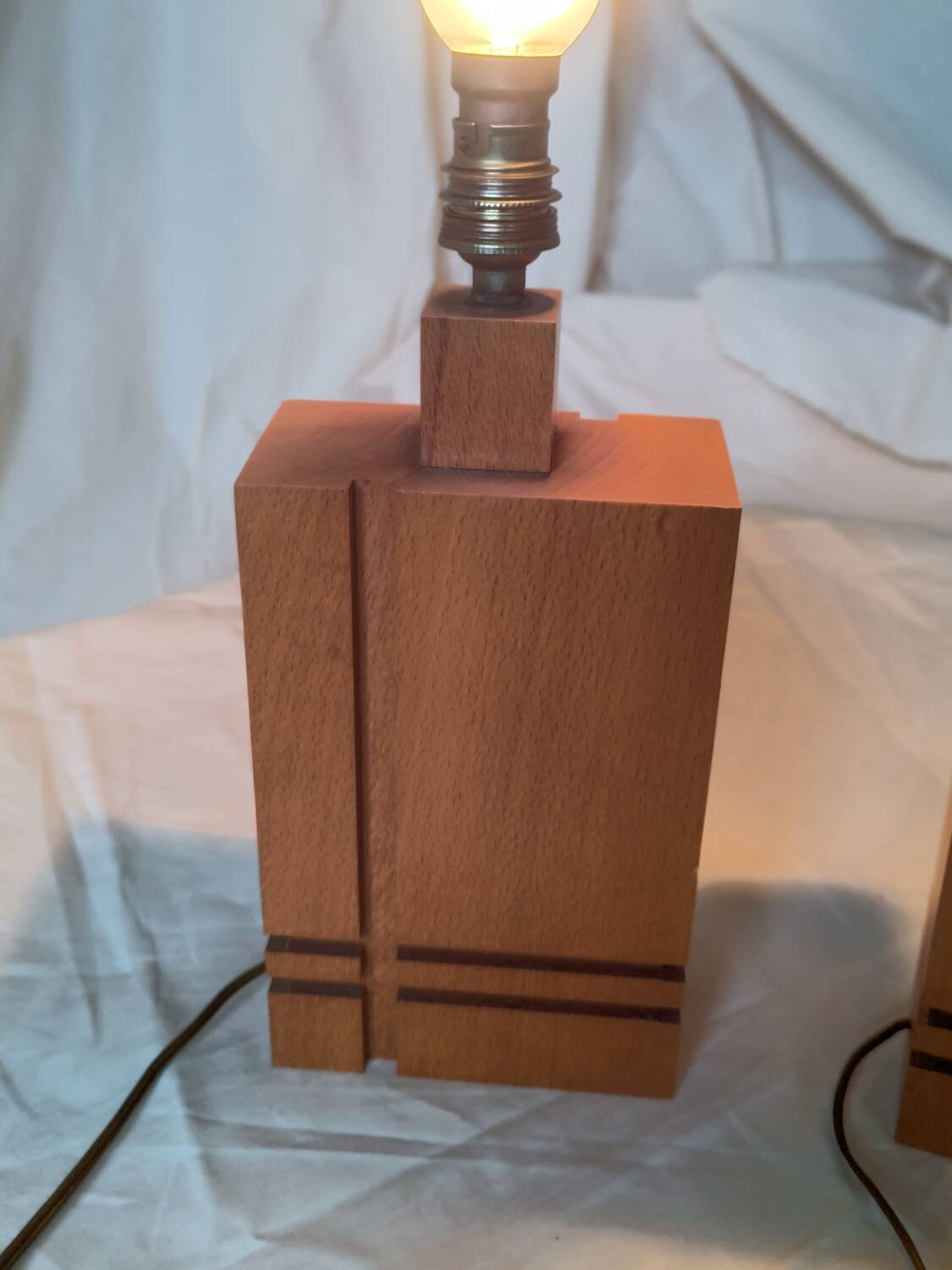 Wooden lamp 1970