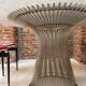 Warren Platner Edited by Knoll Carrara Marble Steel Table, USA, 1970s