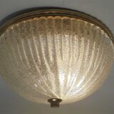 Bubbled glass ceiling lamp