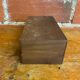 Coffret ancien boite en bois avec fermoir vintage