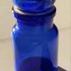 Cobalt blue apothecary bottle Belgian/Belgium/Antique blue bottles/B