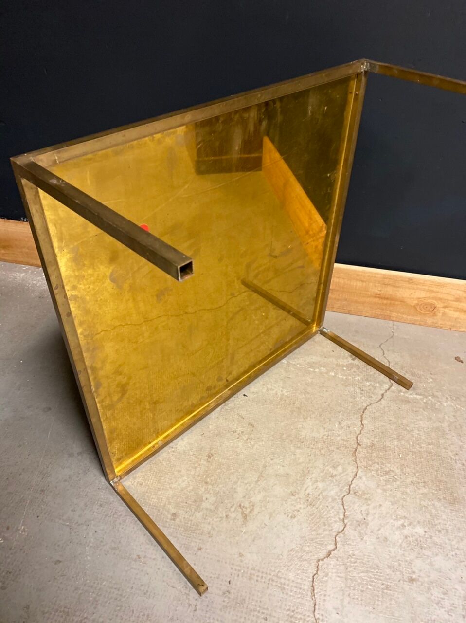 Brass coffee table 1950