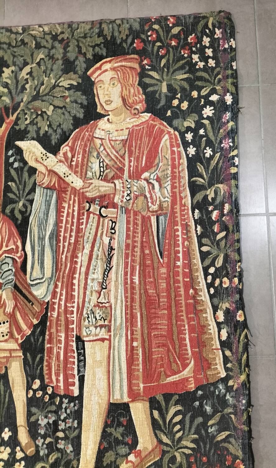French wall tapestry
