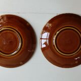 2 saucers Sarreguemines