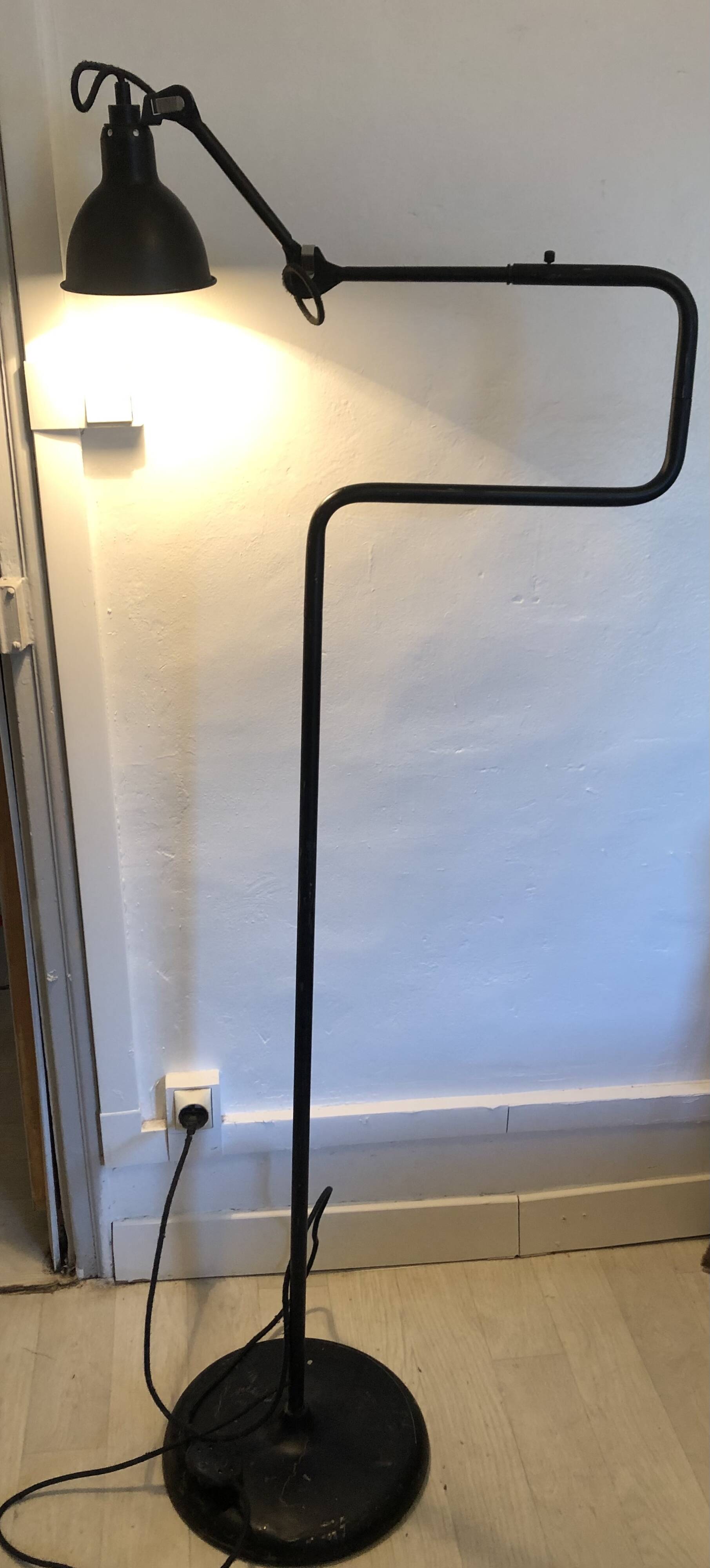 Industrial Gras style floor lamp