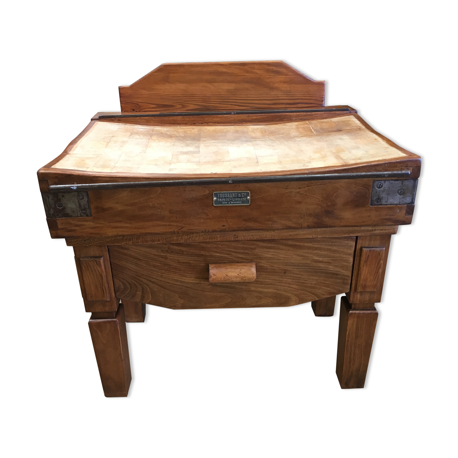 Trussant butcher's log and coe