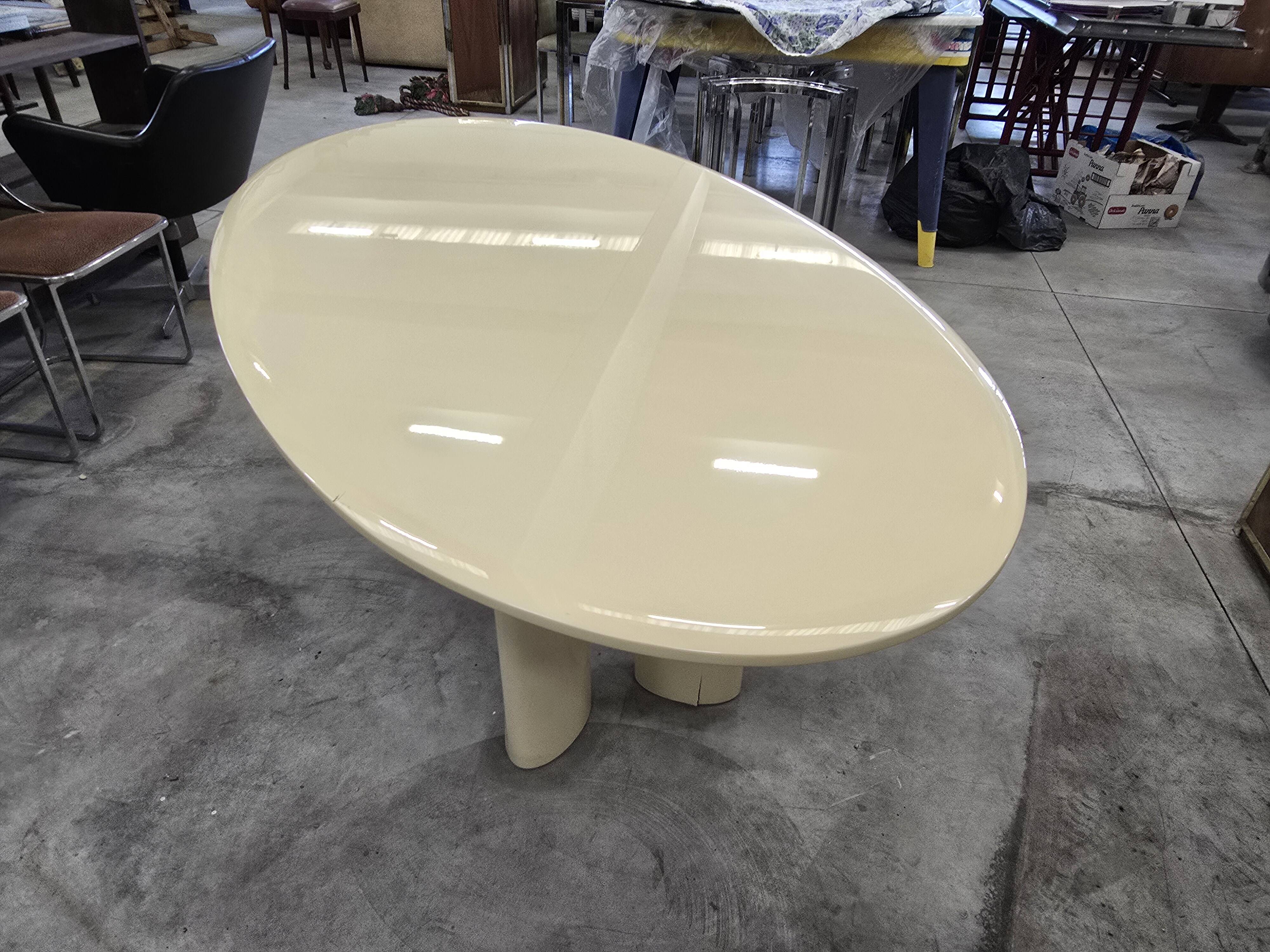 Table and 6 chairs by Mario Sabot from the 70s