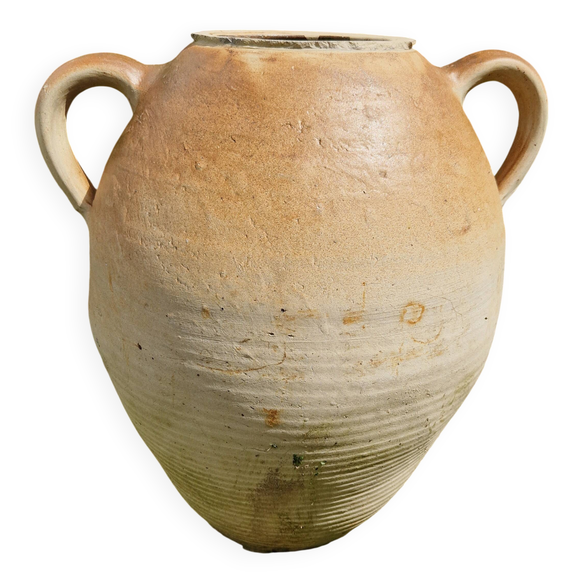 Stoneware jar from Puisaye