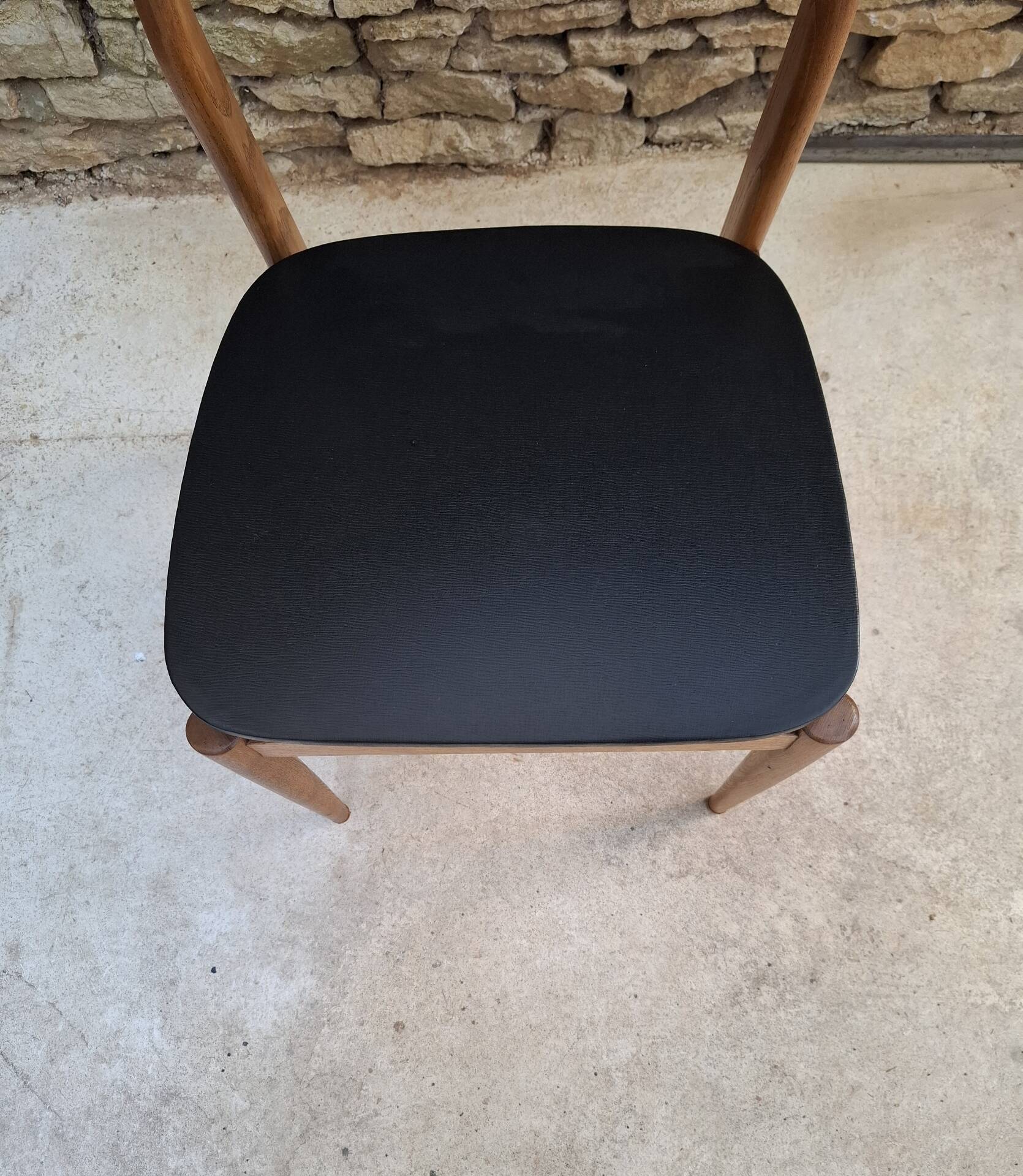 Scandinavian chair in elm