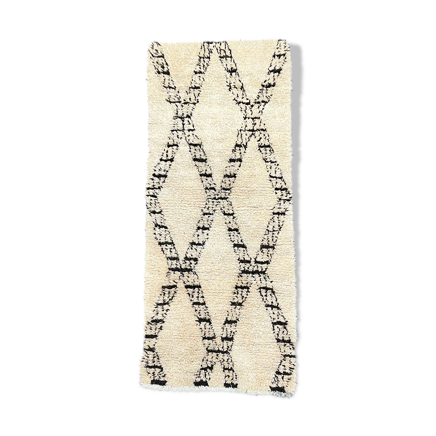 Moroccan berber carpet Beni Ouarain 100x225 cm