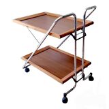 Vintage folding serving trolley from the 80s