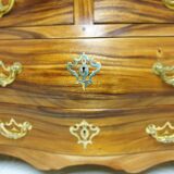 Louis XV Curved Malouine Chest of Drawers