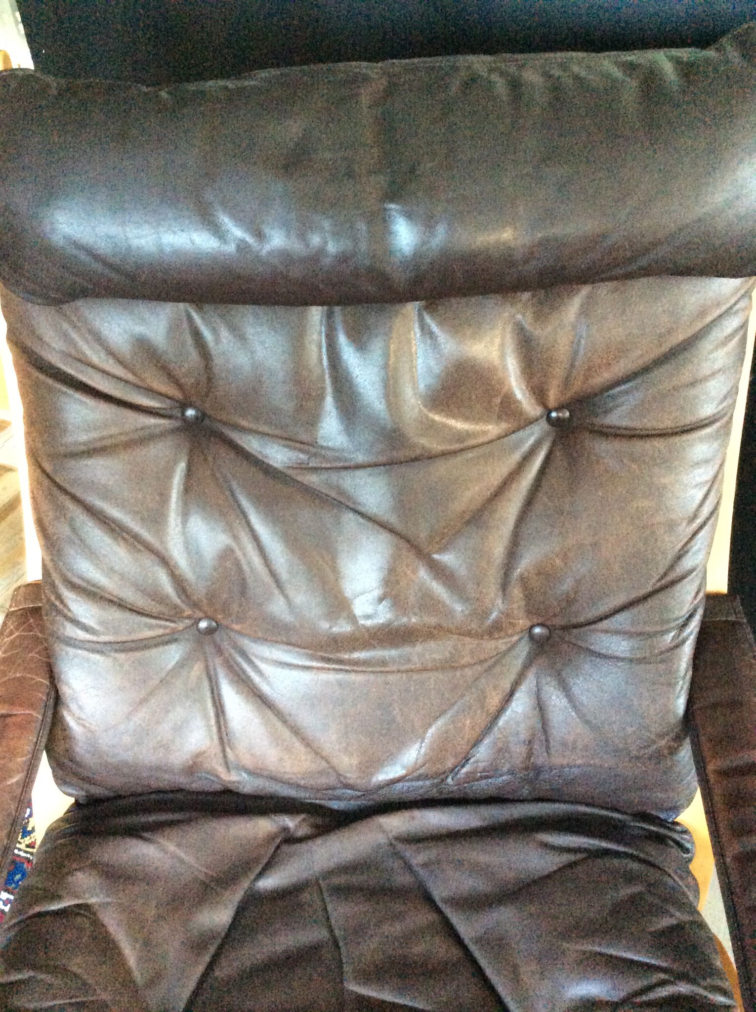 Armchair and ottoman "Siesta" by Ingmar Relling for Westnofa