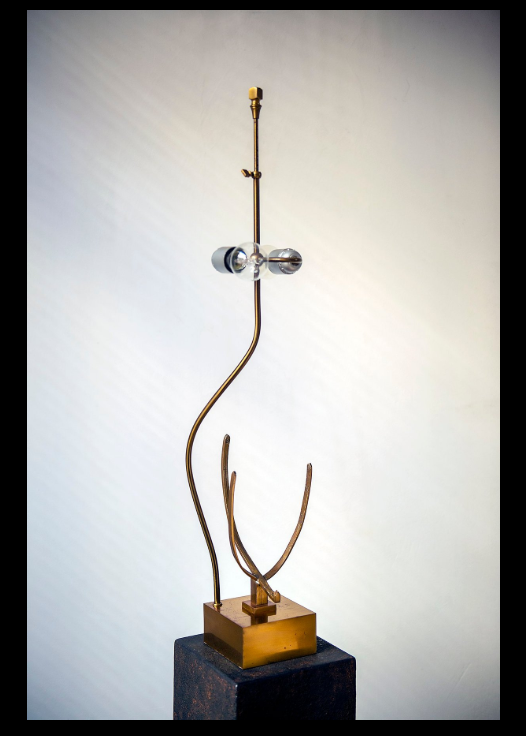 A LARGE WILLY DARO LAMP