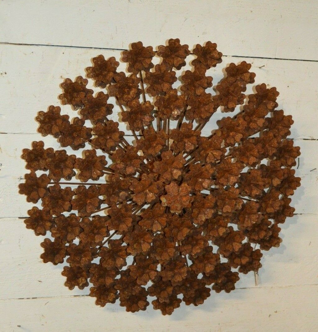 Wrought iron flower for the garden