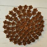 Wrought iron flower for the garden