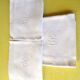 Lot of 3 towels monograms "GF"