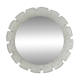 Hillebrand vintage Lucite wall mirror with backlight , 1970’s , Germany