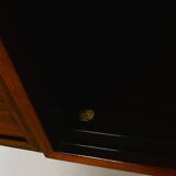 Suspended teak buffet from the 1970s.