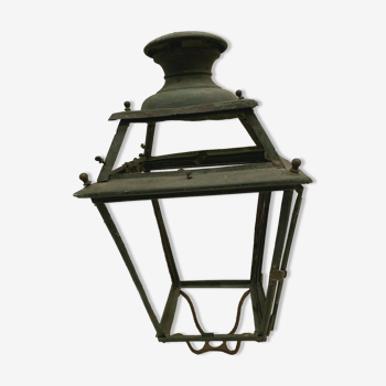Ancient 20th century metal lantern