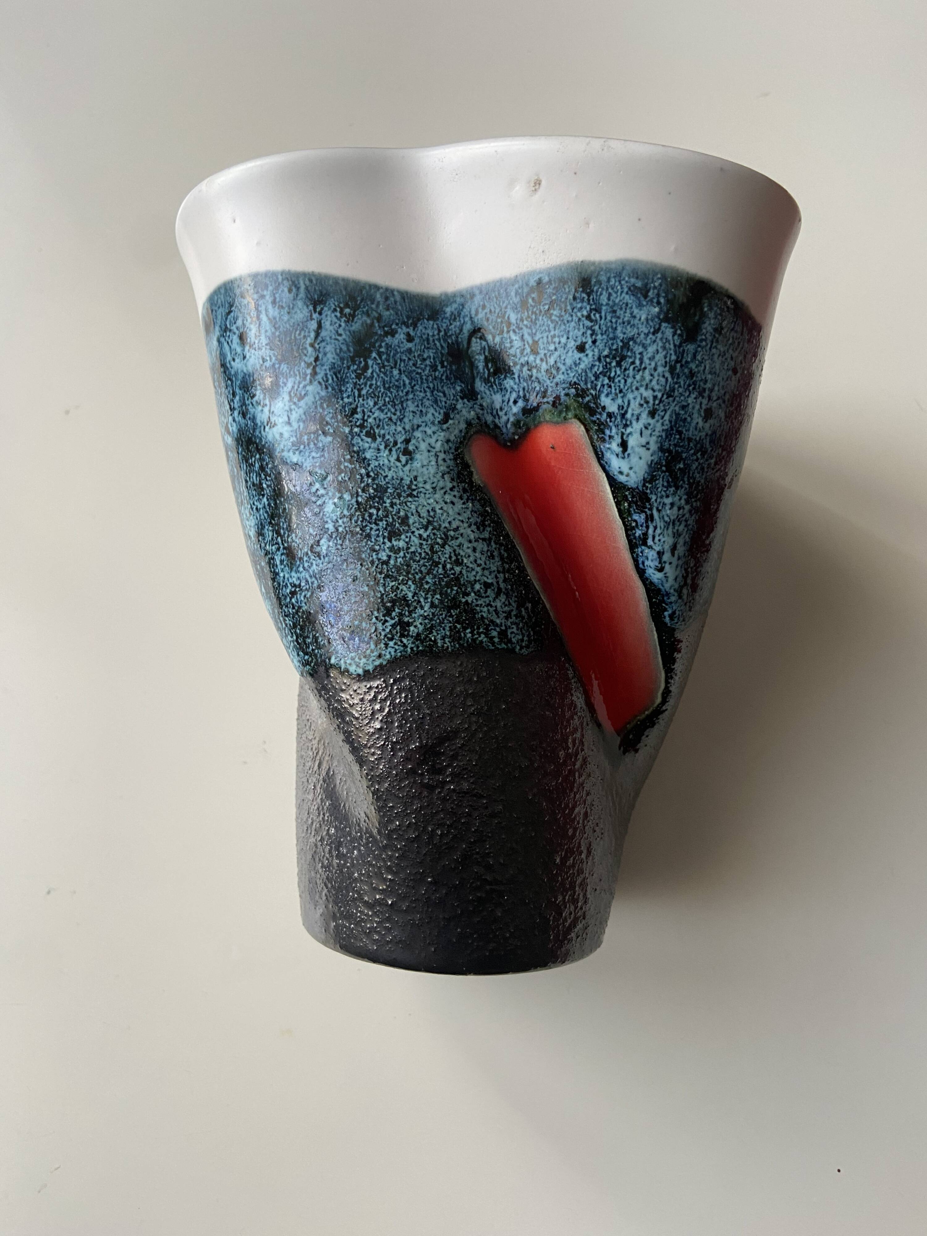 Fernand Elchinger trefoil vase