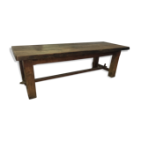 Farmhouse table in solid oak