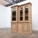 Raw Oak Display Bookcase, France, 1950